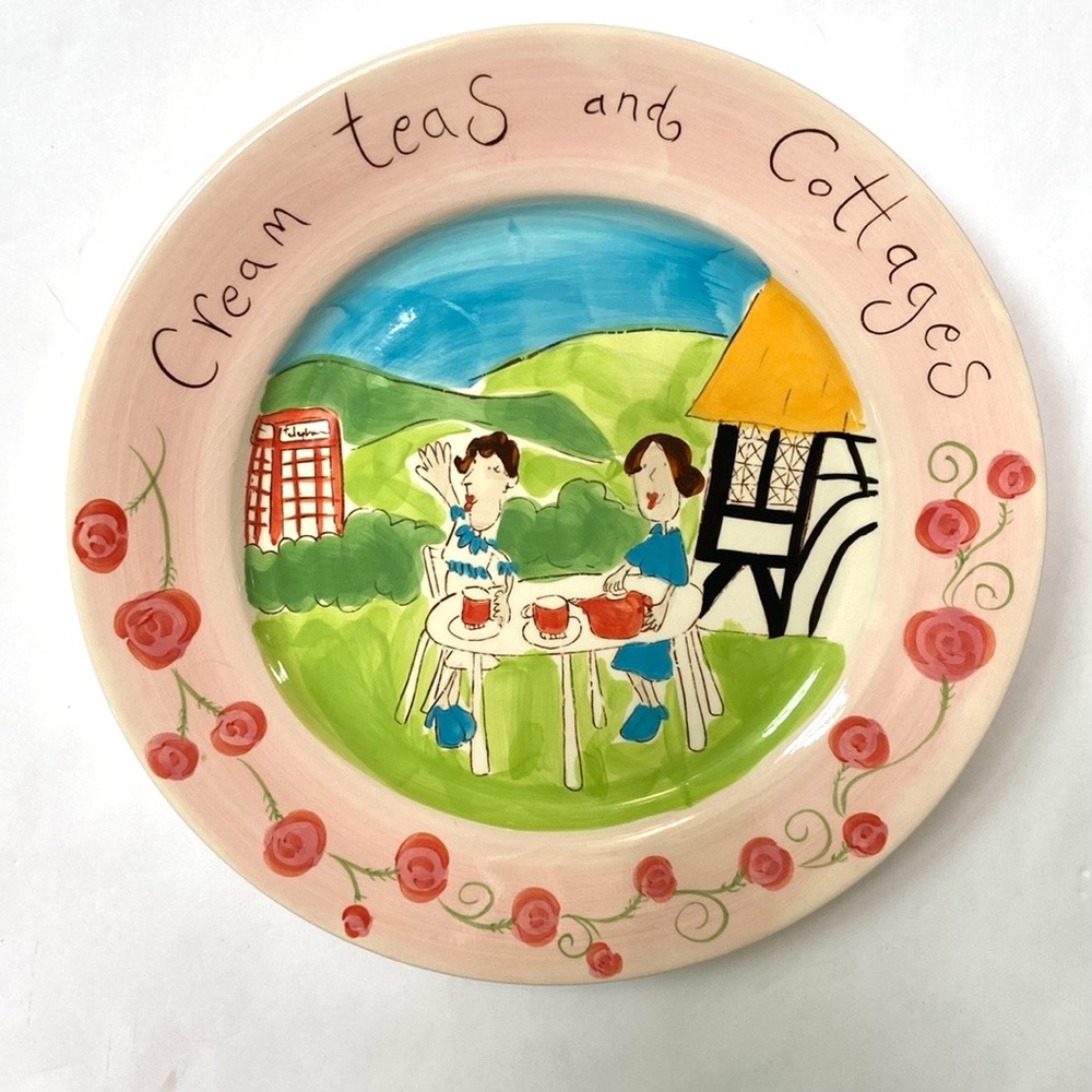 Whittard of Chelsea Handpainted Tourist Plate
